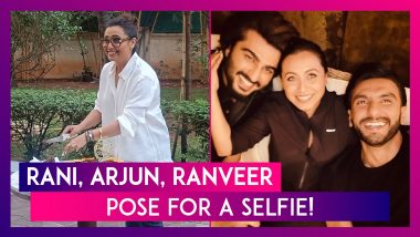 ‘Mrs Chatterjee’ Rani Mukerji & ‘Gunday’ Ranveer Singh & Arjun Kapoor Pose For A Selfie